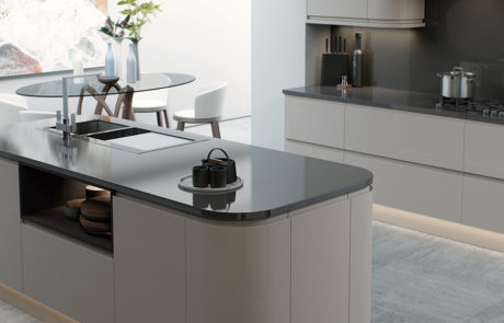 strada-gloss-cashmere-kitchen-island-quadrant-cabinets